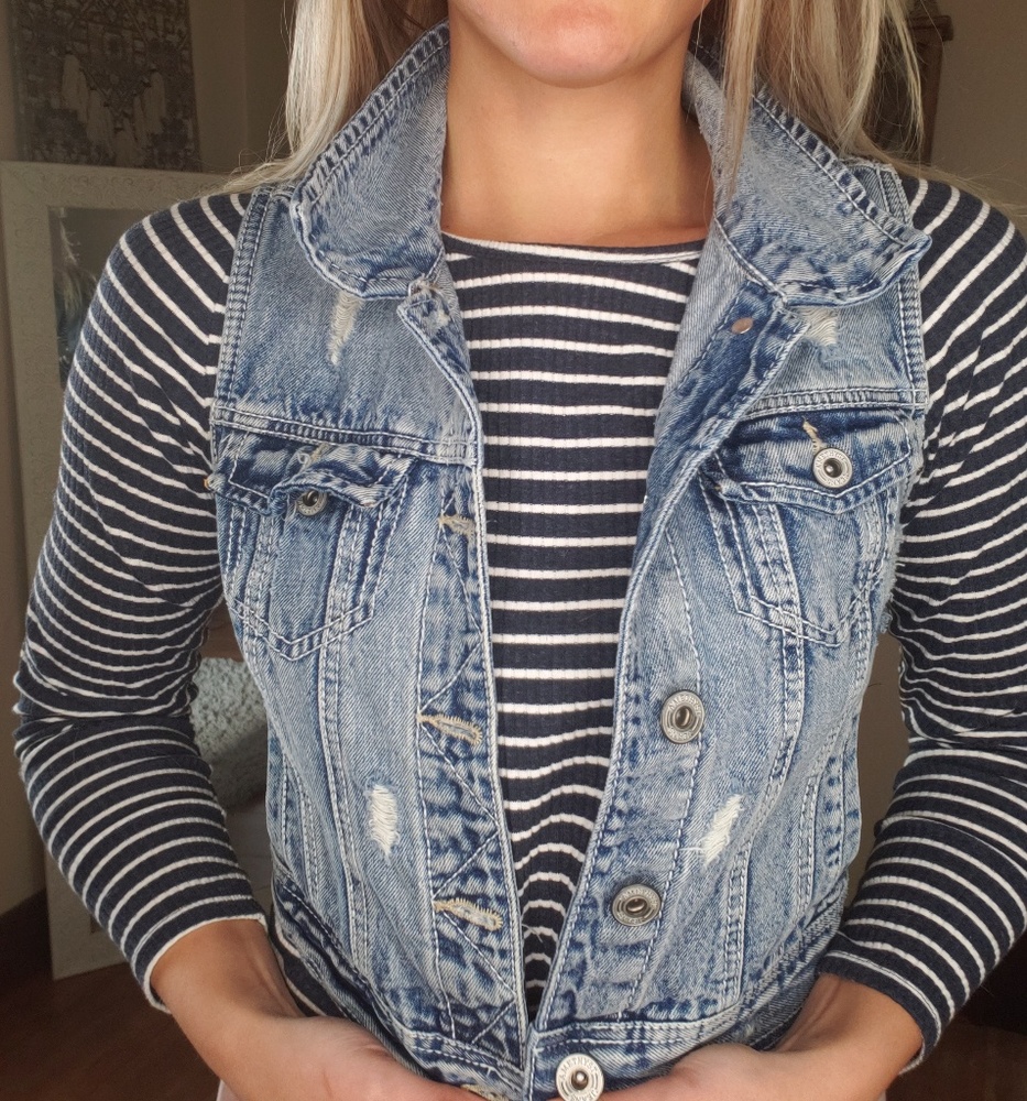 Jean Jacket Vest